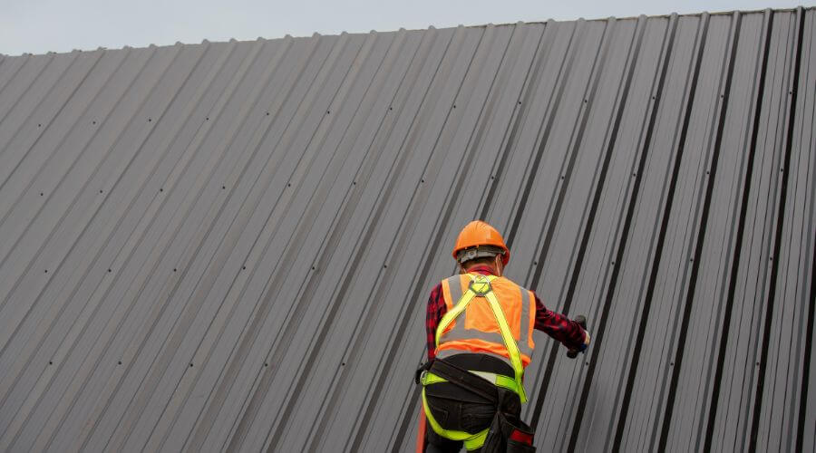 Professional metal roof installation services in North Sioux City, SD